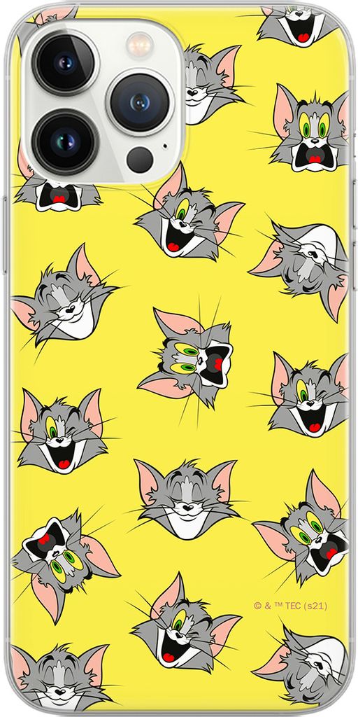 Original Tom & Jerry Handyhülle Case Tom and Jerry 007 Yellow für Xiaomi REDMI 10 / REDMI NOTE 11 4G mit Urheberrecht