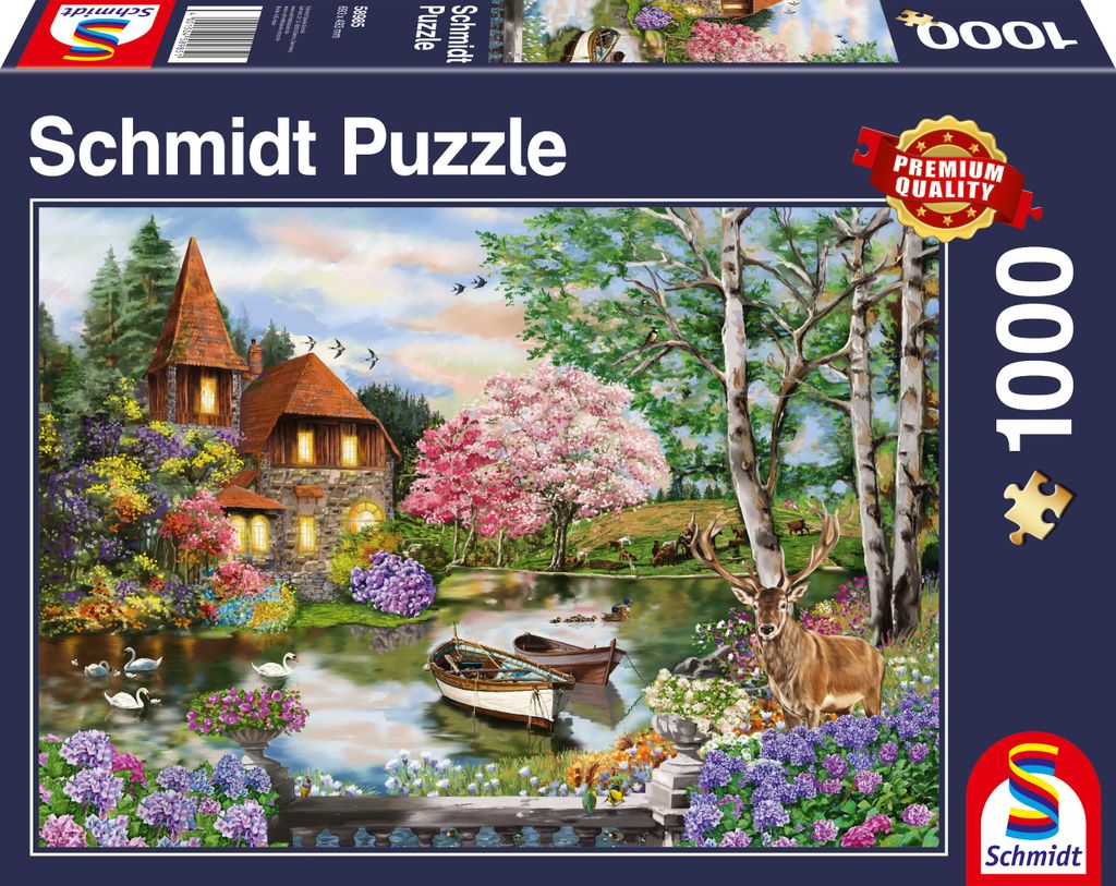 Haus am See. 1.000 Teile Produktbild 