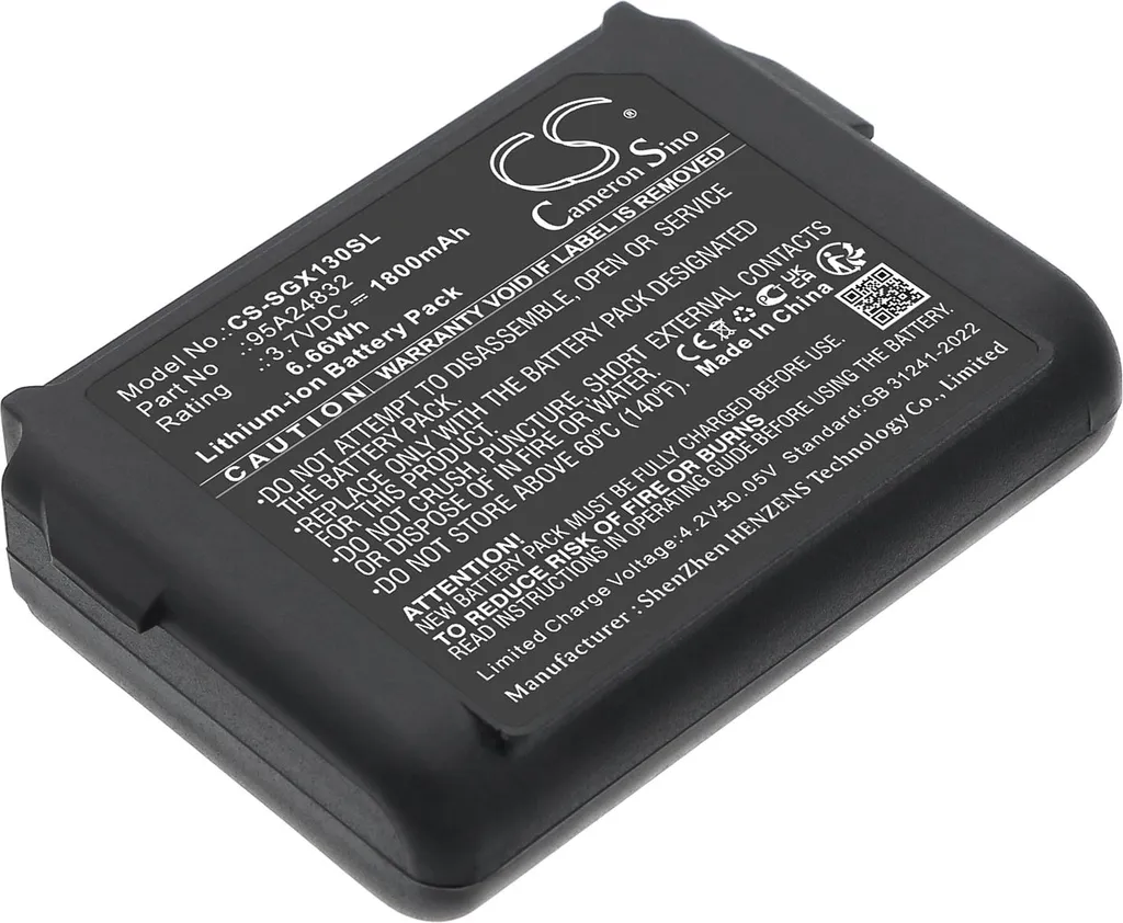 Batterie Lithium-Ion pour SHURE ADX1 Digital Wireless - Longue Durée