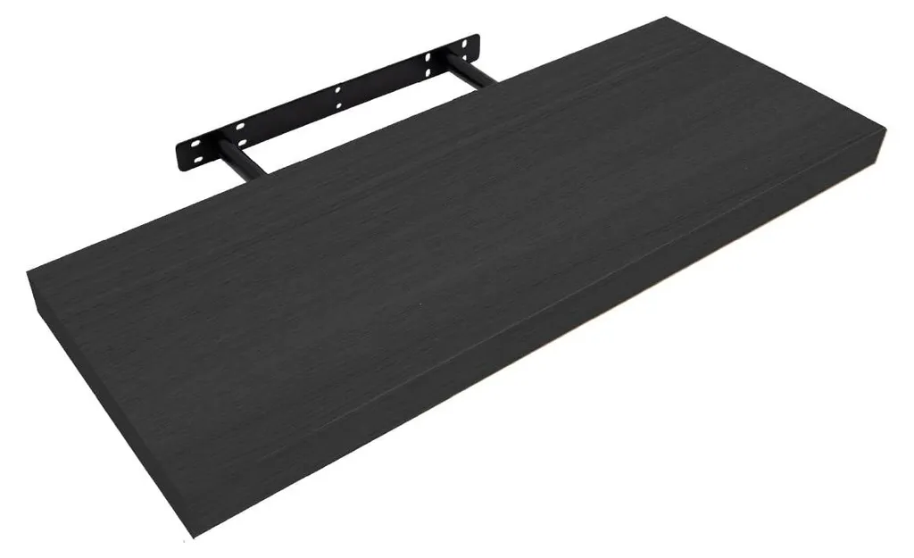 Étagère murale sans équerres 80 x 23,5 cm - Finissez-en avec le désordre