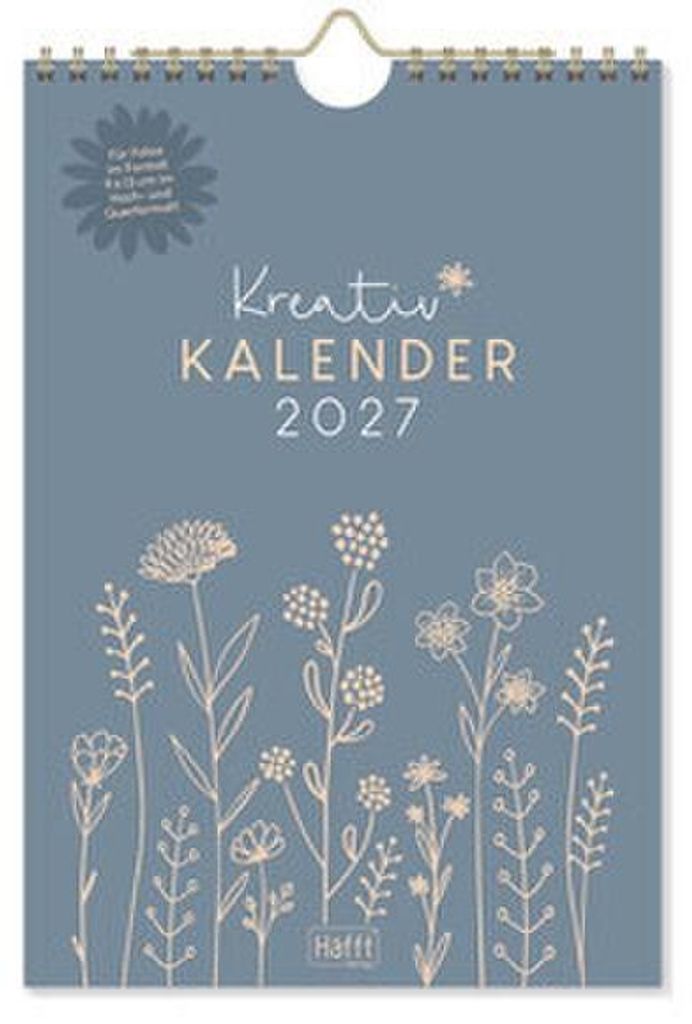 Häfft Verlag Bastelkalender 2027 A5+ 16,5 x 24,3 cm zum Produktbild 