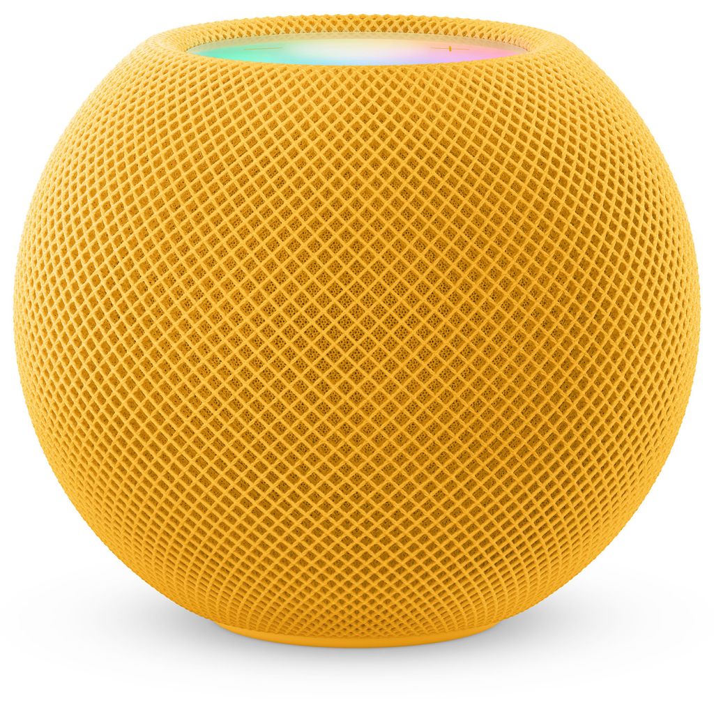 Lautsprecher, mini gelb Apple HomePod