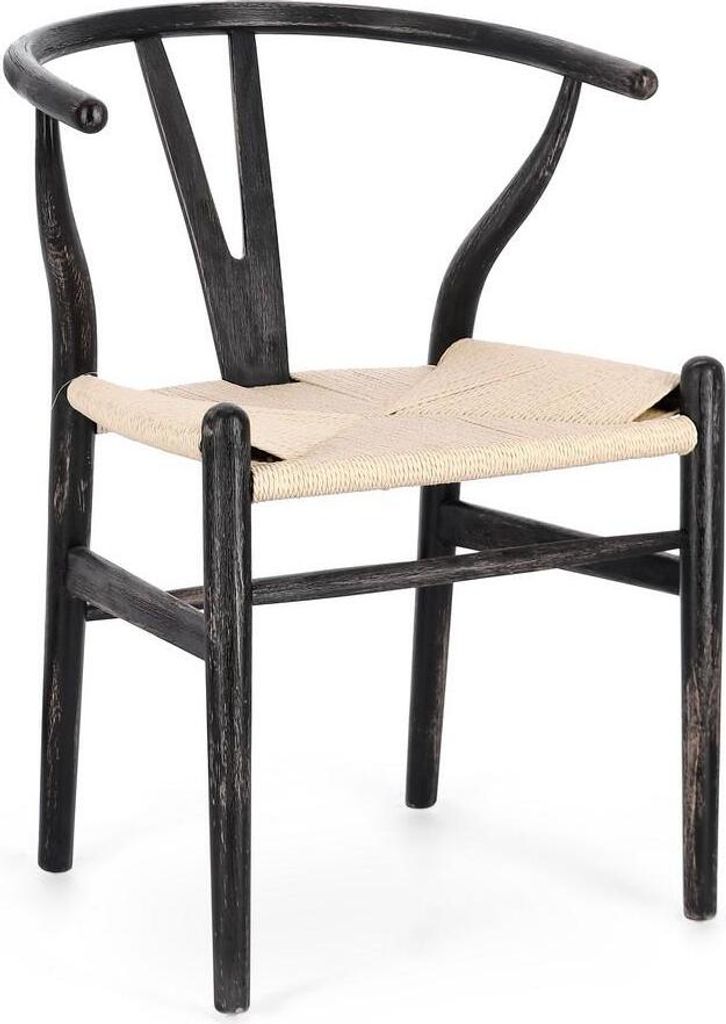 4er Set Stühle Artemia in Schwarz