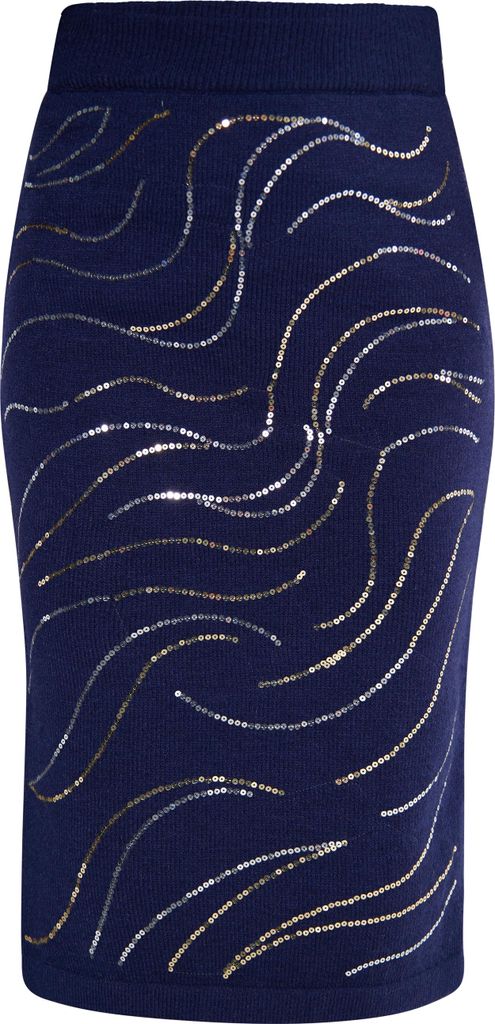 EVERA Damen Rock - Marine, M/L