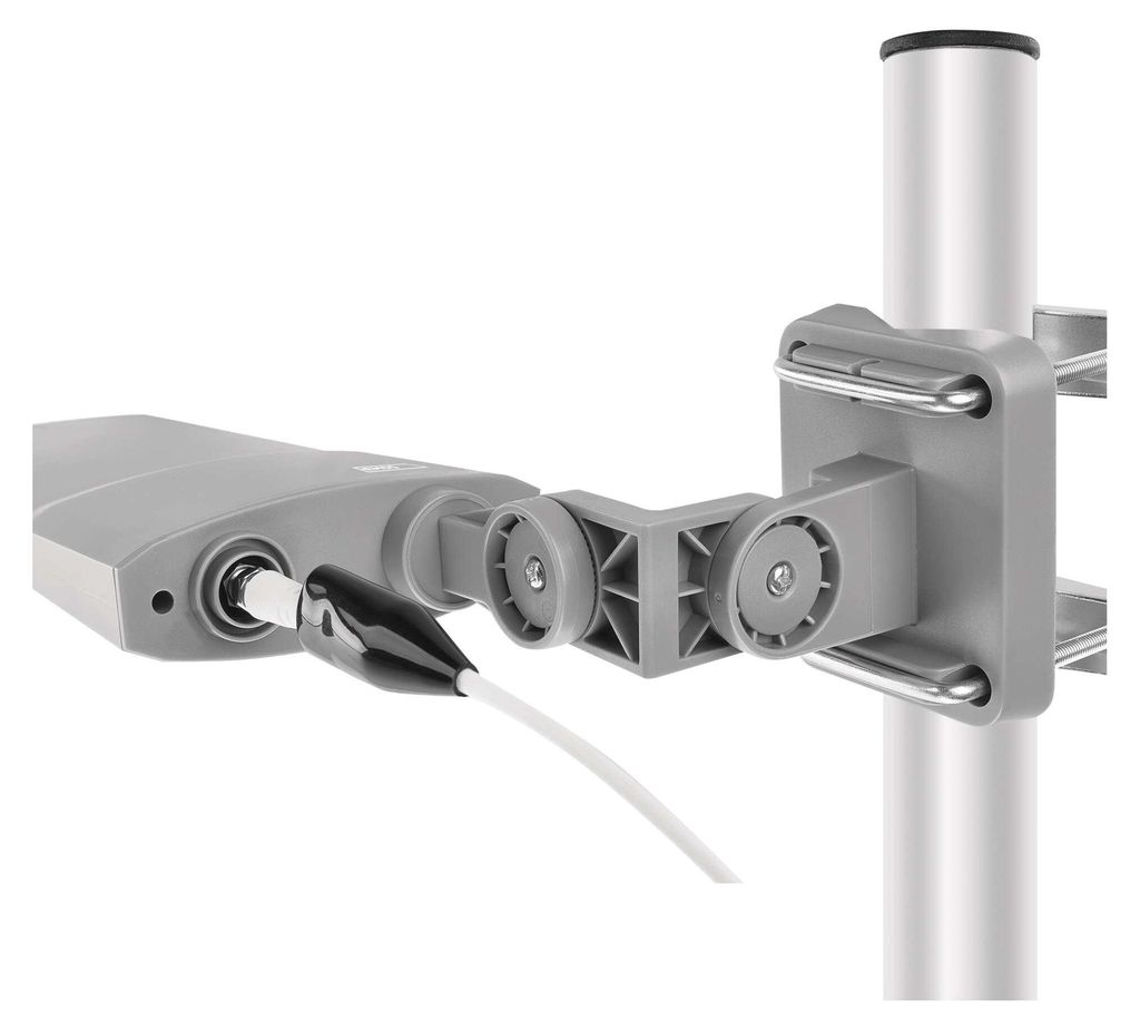 EMOS DVB-T2 J0685 Digitale TV-Antenne – Binnen & Buiten – Met 5G-filter & Versterker – Full HD – 0-80 Km Bereik – 8m Kabel – 180° Ontvangst 2 miniatura