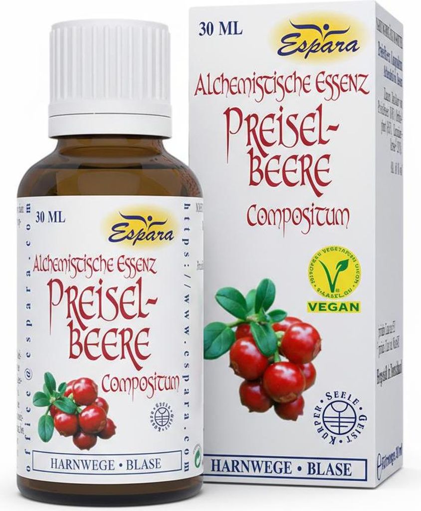 Espara Preiselbeere Compositum Tropfen 30 ml Produktbild 