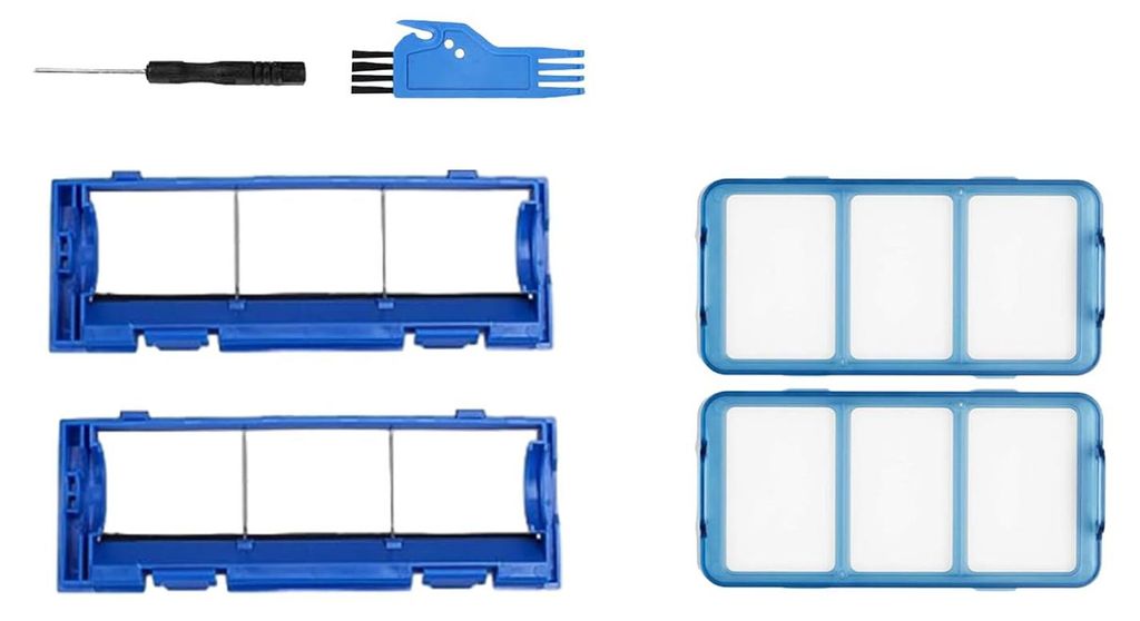 4er-Pack Ersatzteile für Eufy RoboVac 11S, RoboVac 30, RoboVac 30C, RoboVac 15C, RoboVac 15T, RoboVac 12, RoboVac 35C Zubehör Roboter-Staubsauger...