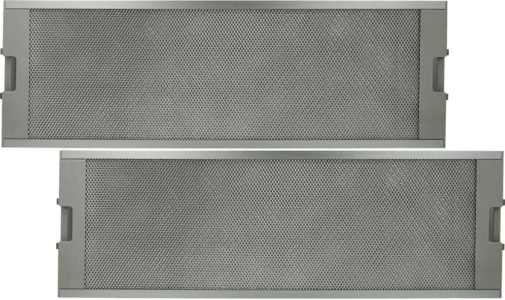 vhbw 2x Filter Metallfettfilter Ersatz für Europart 804080 für Dunstabzugshaube, Metall