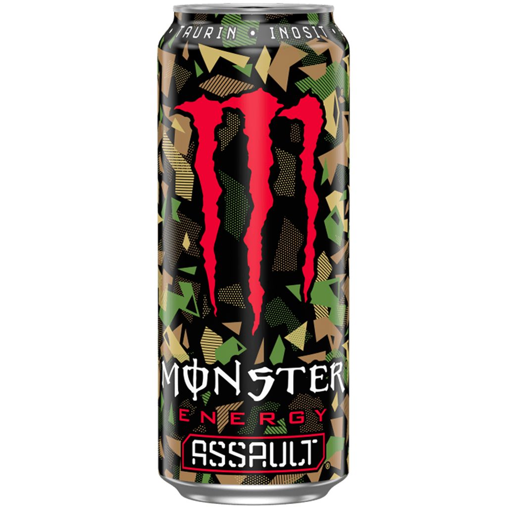 Monster Assault Boisson rafraîchissante avec taurine et Image du produit 