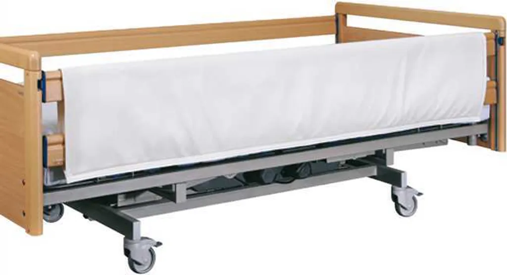 Protection de barrière de lit pour seniors avec scratch réglable