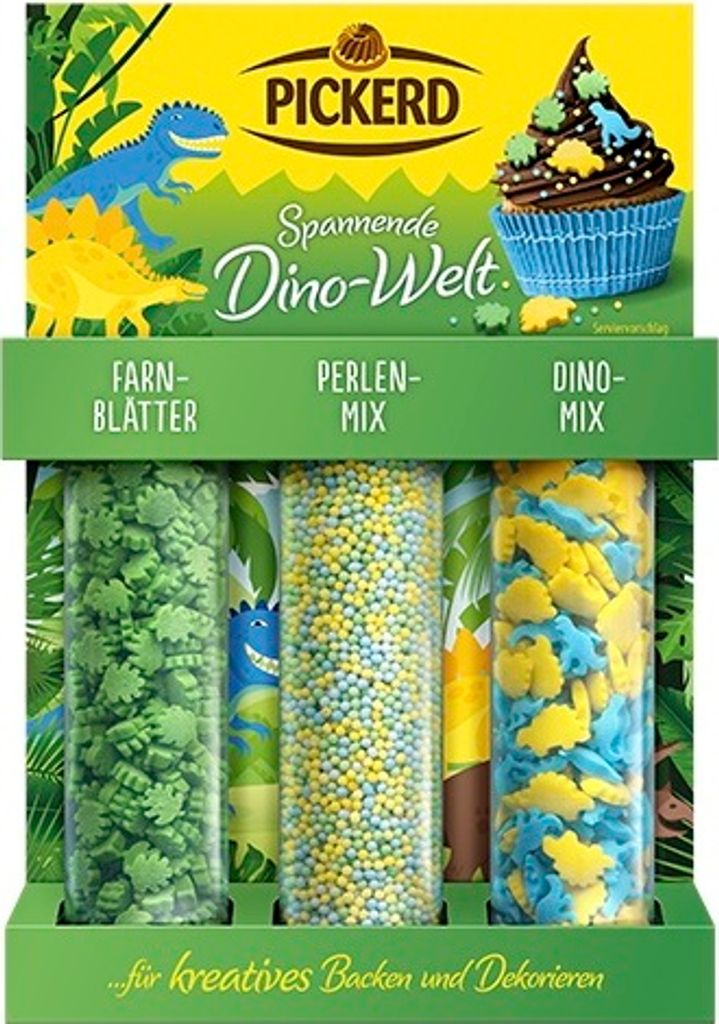Pickerd - 3er Set Dino-Welt 79g Produktbild 1