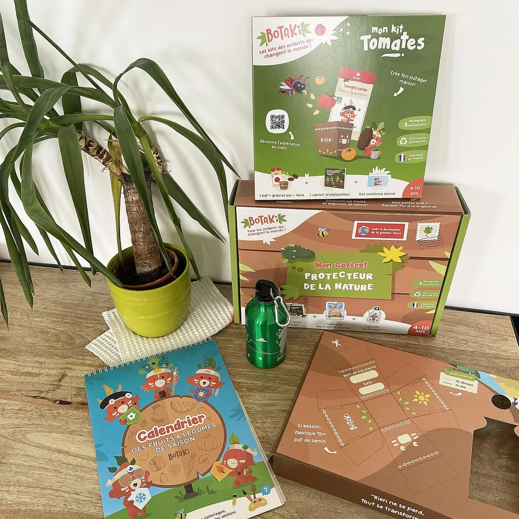 Coffret protecteur de la nature kit écoresponsable 3 missions