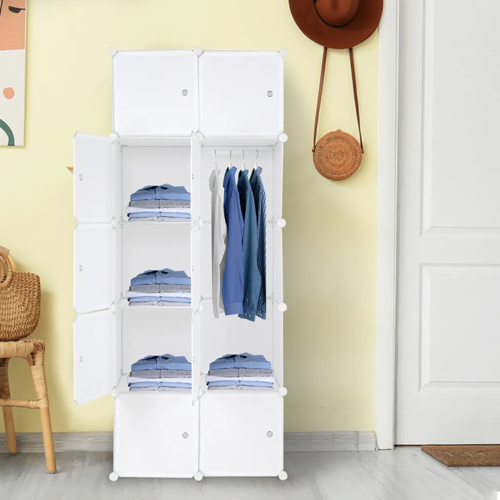 Meuble rangement modulable cube plastique pour optimiser l'espace - 5