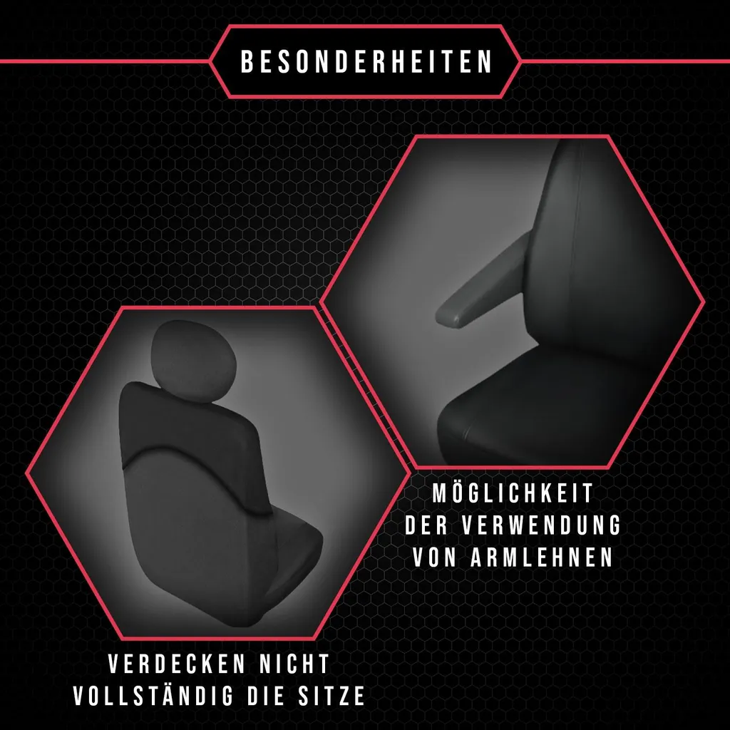 Restauro Interni VW LT II (96-06) - Coprisedili 5 Posti Universali