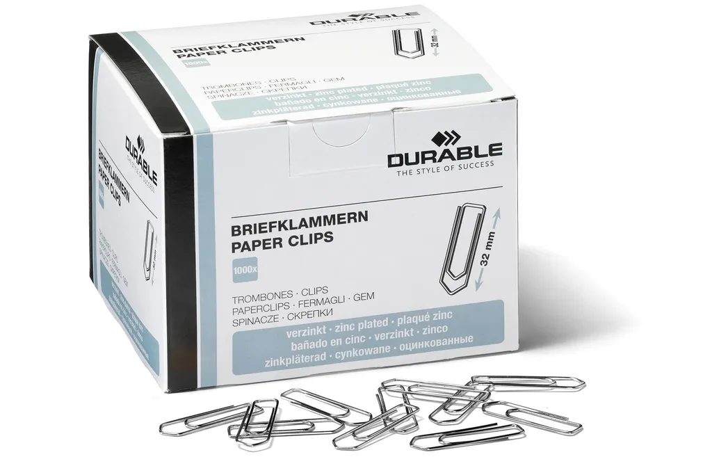 Recensione DURABLE 121125: 1000 Fermagli da 32mm che non tradiscono