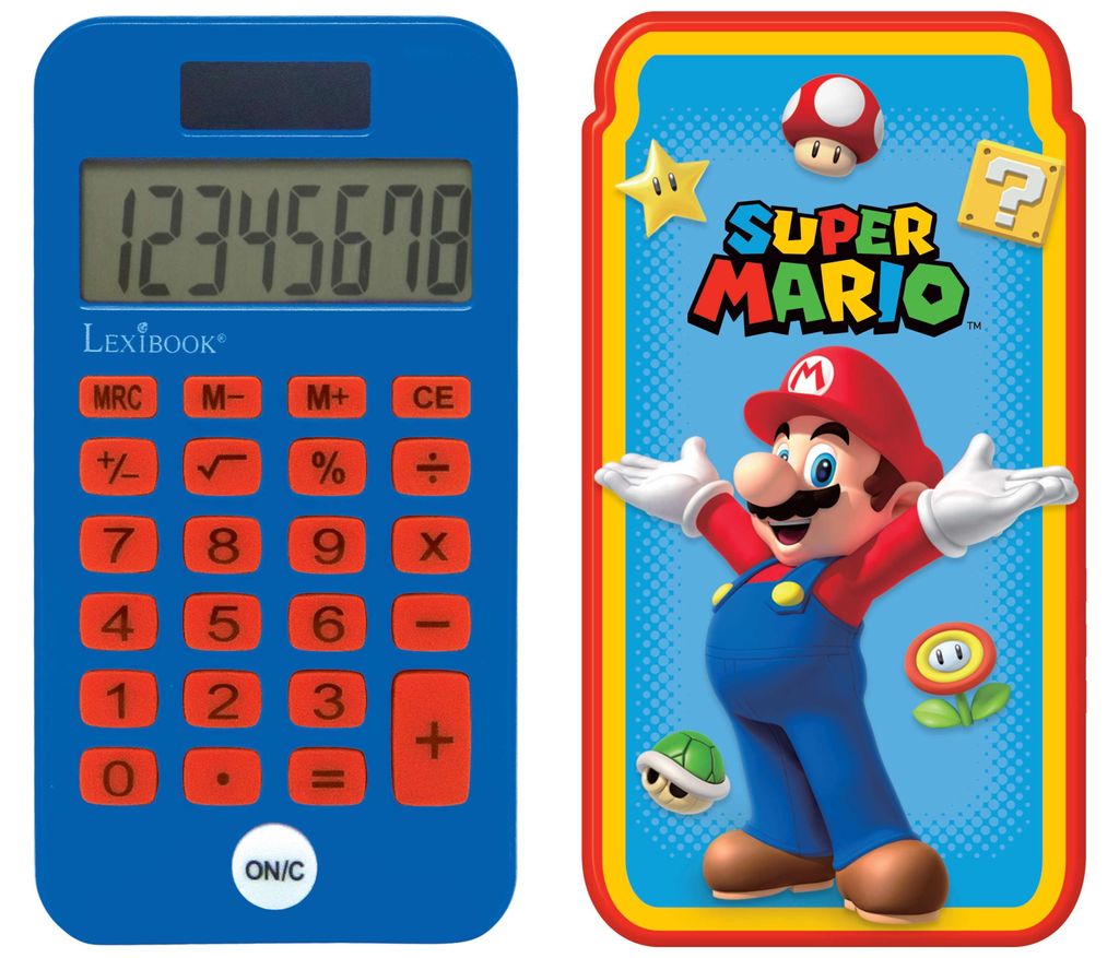 Lexibook Calculatrice de poche Super Mario Image du produit 