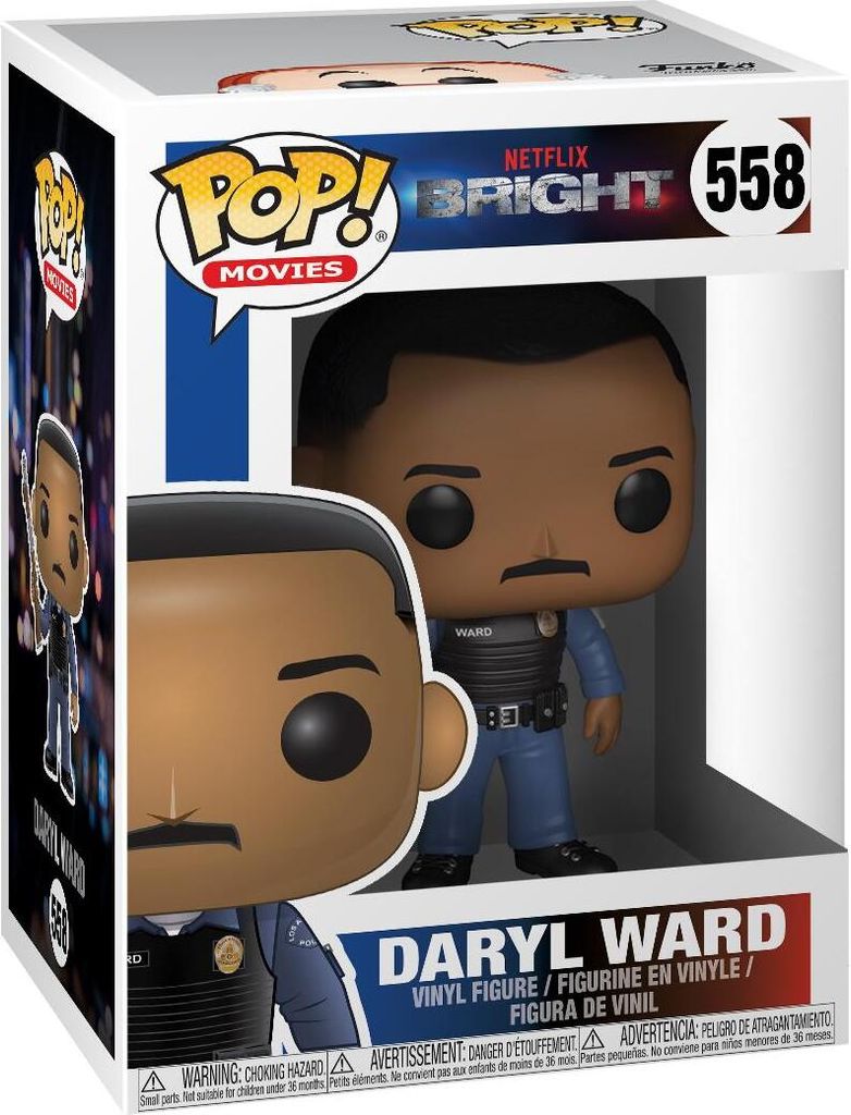Netflix Bright - Daryl Ward 558 - Funko Pop! - Vinyl Figur