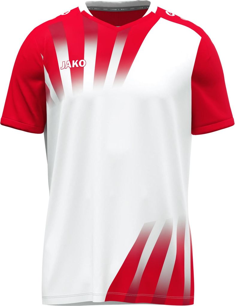 JAKO Kinder Trikot Vintage KA - 4245, Farbe:weiß/rot, Größe:164