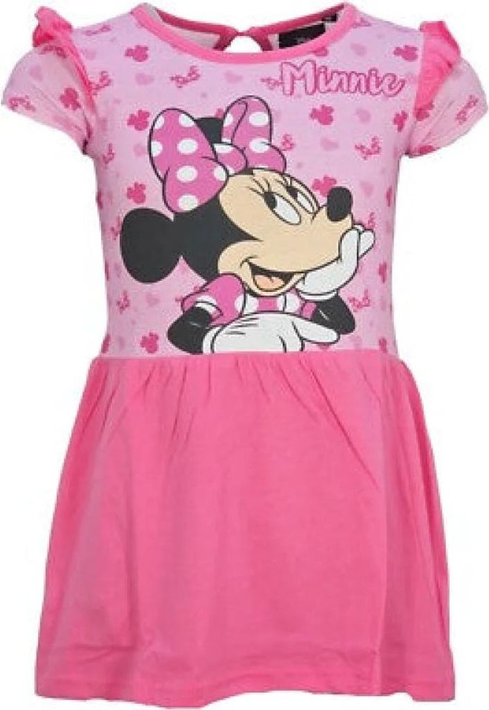 Disney Minnie Maus Kinder Mädchen Kleid – Rosa / 116 Produktbild 