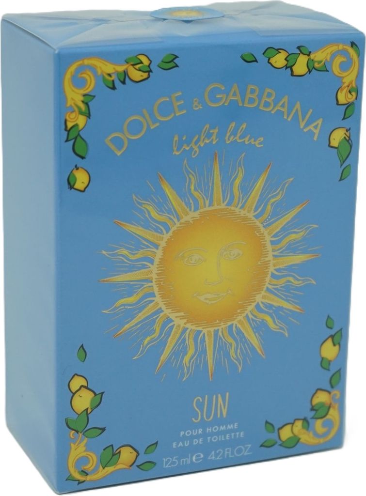 Dolce & Gabbana Light Blue Sun Herren Eau de Toilette 125 Immagine del prodotto 