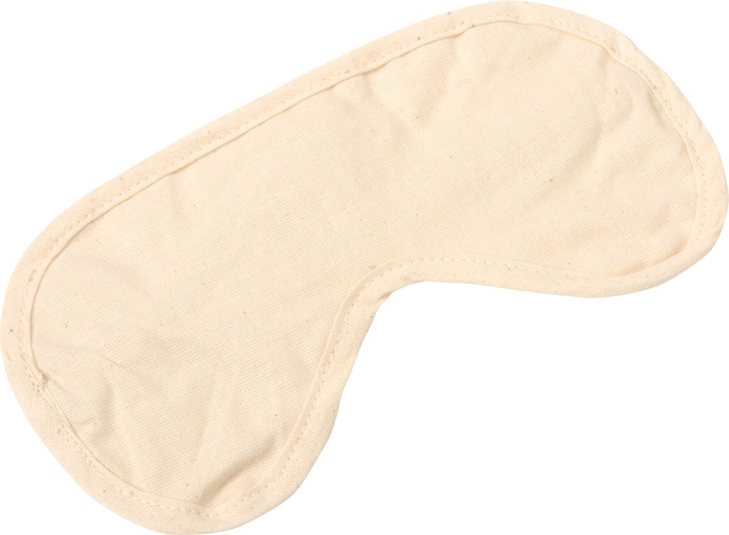 EDUPLAY 230041 Augenbinde, 100% Baumwolle, 20 x 10 cm, natur
