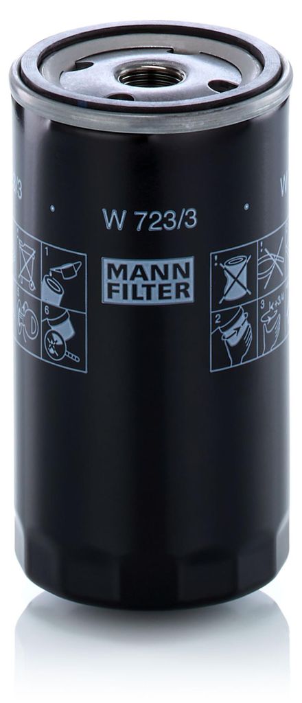 NFZ-MANN filtre à huile cartouche pour W723/3 Image du produit 