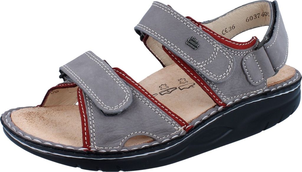 Finn Comfort Yuma, sandalo roll-off, grigio, Finnamic, Immagine del prodotto 