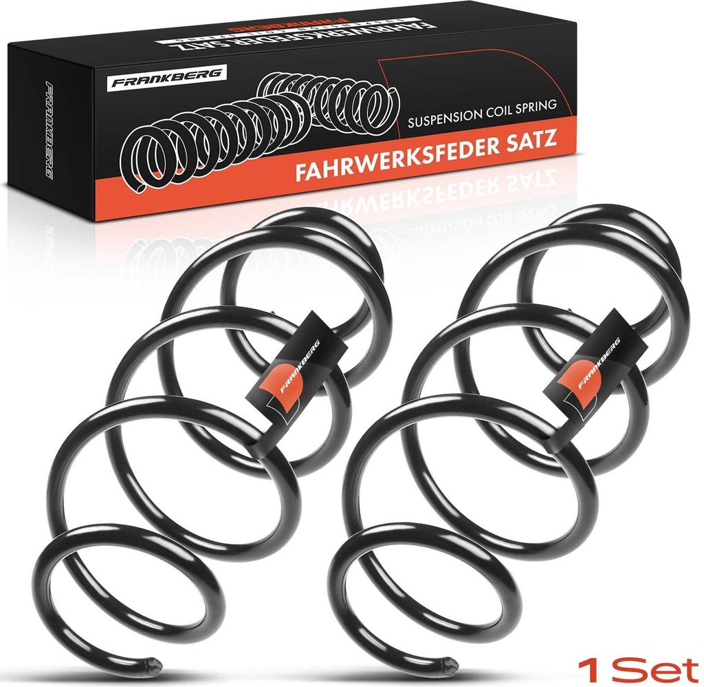 Frankberg 2x Fahrwerksfeder Vorderachse für Ford Mondeo IV BA7 2007-2015