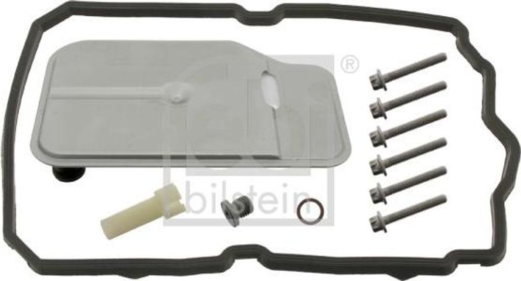 FEBI BILSTEIN 100250 Hydraulikfilter-Satz, Automatikgetriebe OE 000908012009 kompatibel mit C-Klasse, CLC-Klasse, CLK, CLS, E-Klasse, G-Klasse, GL-...