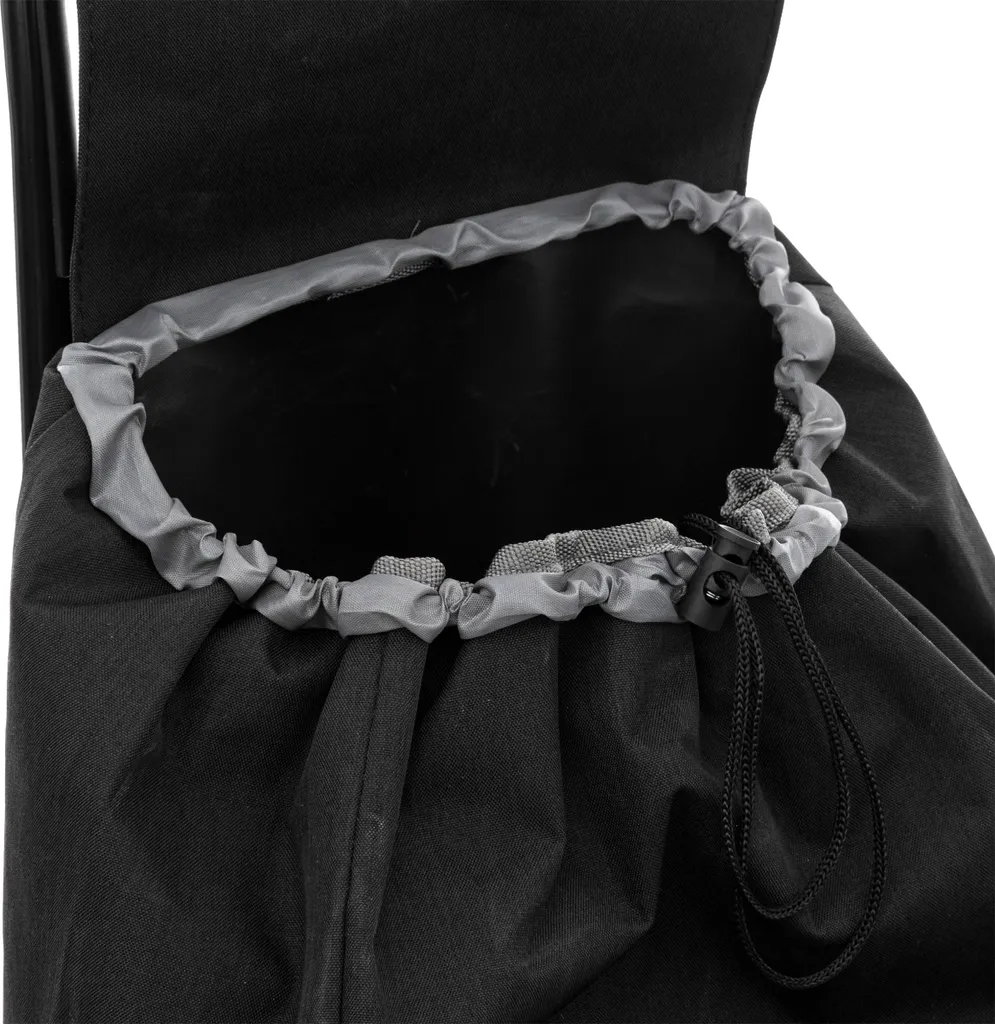Organisateur de placard 5five panier bois noir pour vrac et fruits frais - 2