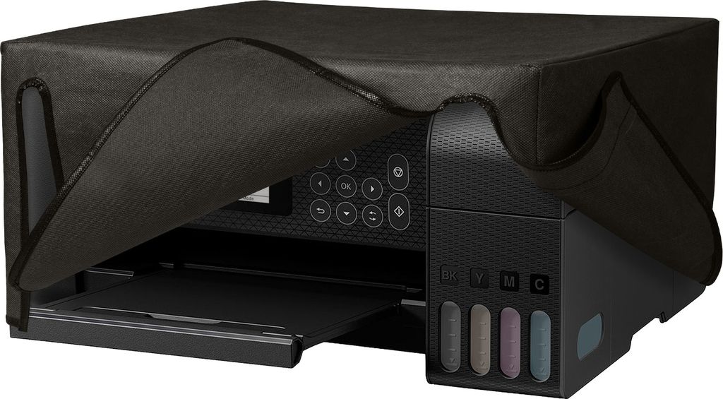 kwmobile Cover kompatibel mit Epson EcoTank ET-2820 / ET-2810 / 2870 / 2880 / 2861 / 2862 - Tasche Hülle Drucker - Staubschutzhülle Schutzhaube