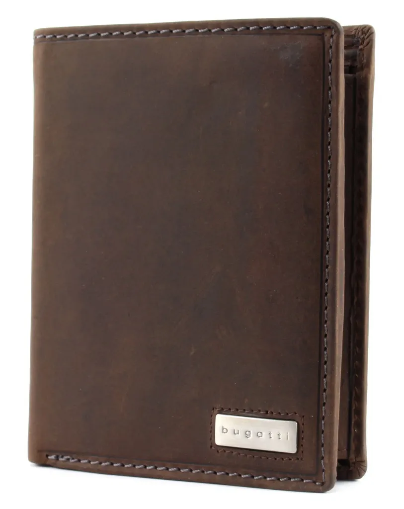 Grand Portefeuille en Cuir Bugatti Hunter Idéal pour Cartes et Monnaie