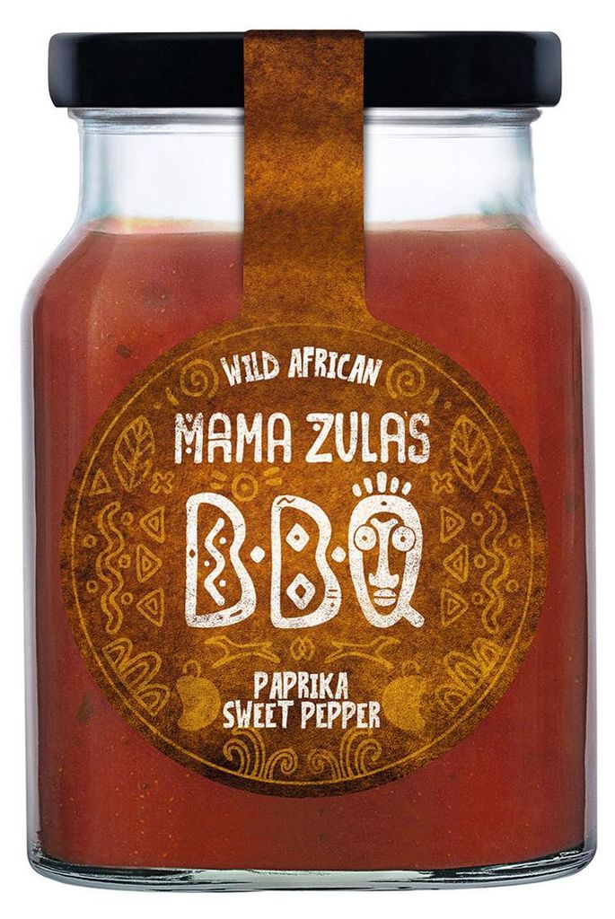 Mama Zula Wild African BBQ Paprika Sweet Pepper im Glas Zdjęcie produktu 