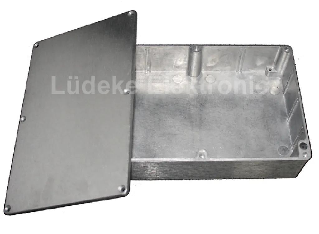Boîtier moulé sous pression en aluminium scellé - Format 222x146x55 mm