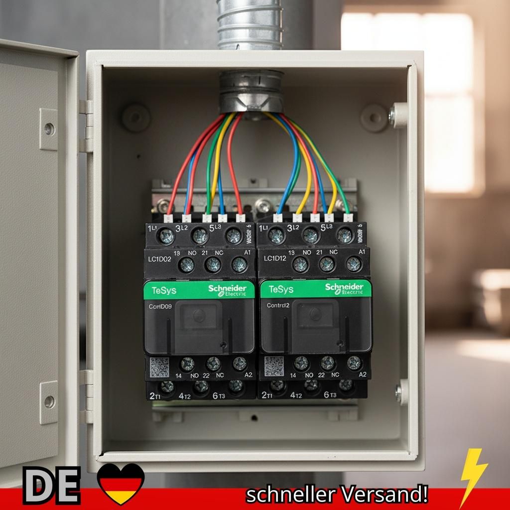 Schneider Schwarze Version AC Dreipol-Schütz 3P LC1D25 LC1D32 LC1D38 B7C F7C