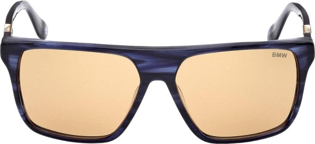 BMW - "Roveix" Rechteckig-Sonnenbrille, Kunststoff SY3380 (Einheitsgröße) (Blau)