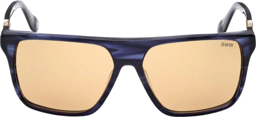 Lunettes de soleil pour conduire BMW Roveix rectangulaires bleues SY3380