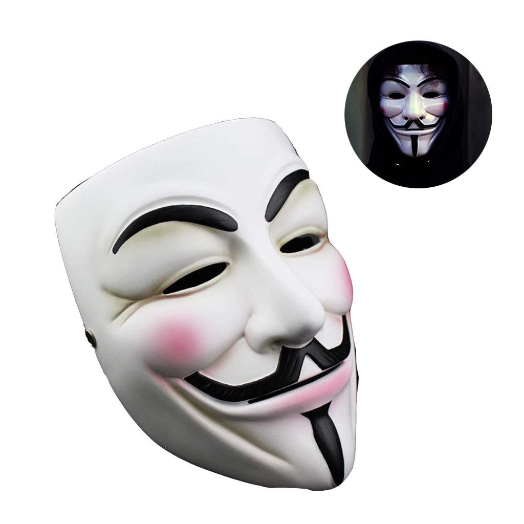 newness Hick Horn Halloween-Maske, V wie Vendetta Maske | Kaufland.de