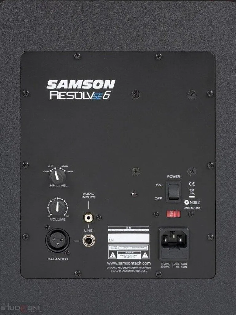 Moniteur de Studio Actif Samson Resolv SE6 - Enceinte 2 Voies 100W