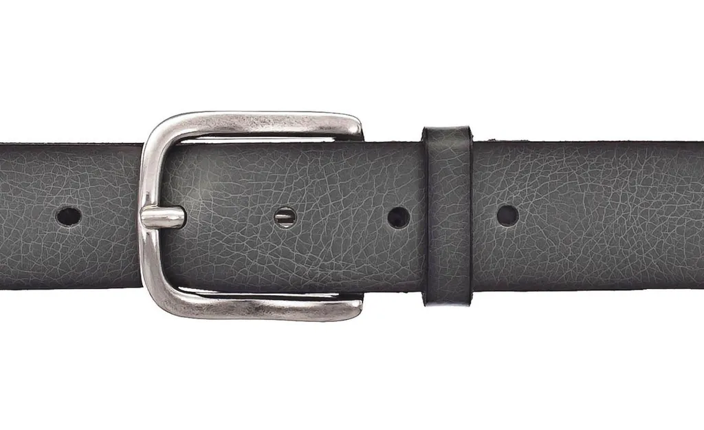 Vanzetti Belt Classics 35mm Grigio Acciaio W105 - Must-Have Pelle - 2