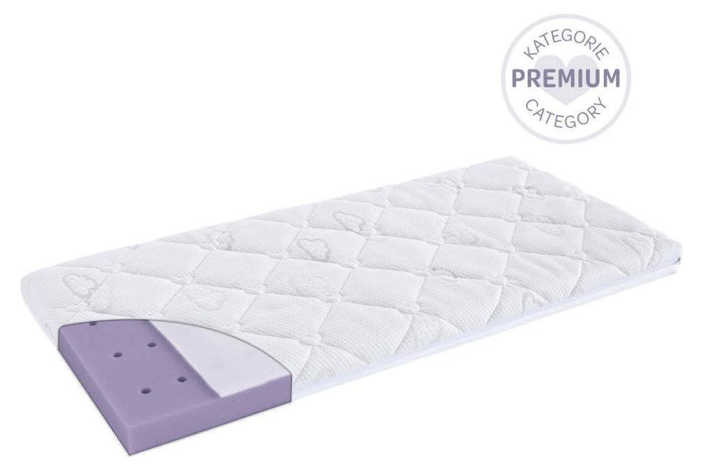 Träumeland Matratze für Wiege Brise Light 40 × 90 cm (eckig)