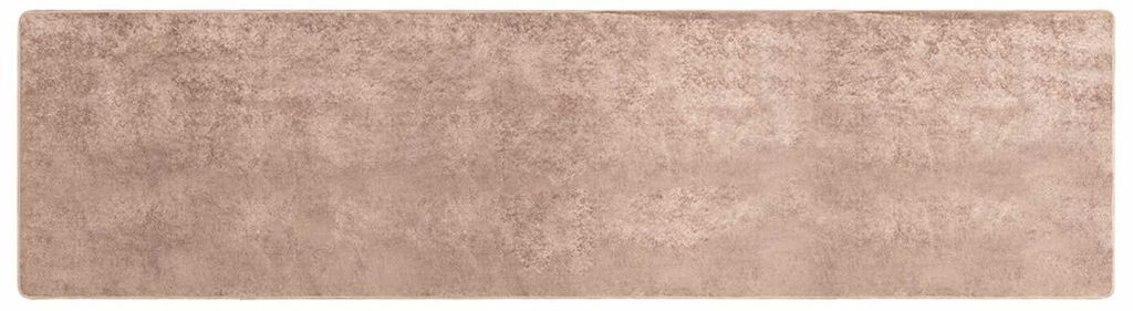 vidaXL Teppichläufer MARSA Sand 100 x 450 cm Polyester und PVC
