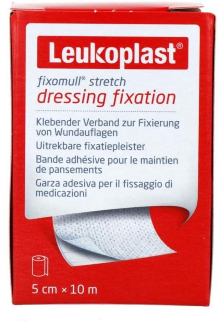 Leukoplast Fixomull Stretch Fixatiepleister 10m x 5cm (1 Productafbeelding 