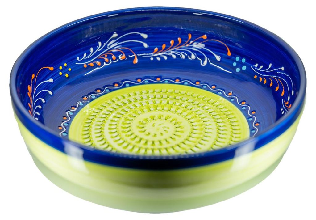 Kaladia Keramikschüssel klein Grün/Grün & Blau - ideal um Produktbild 