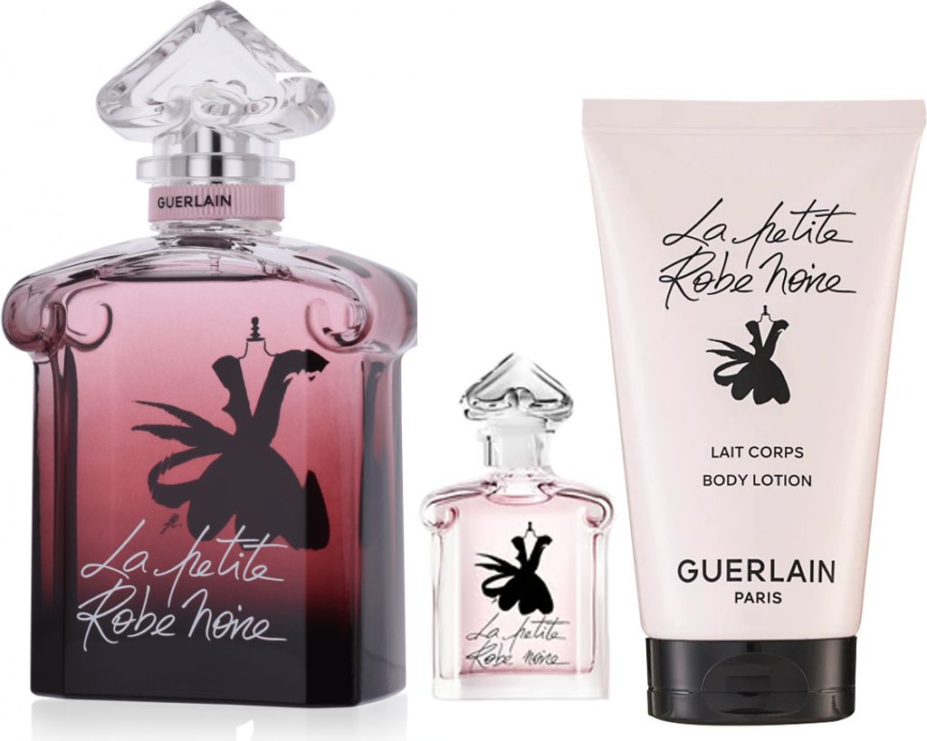 Guerlain La Petite Robe Noire Eau de Parfüm Spray 50 ml Set 3 Stück