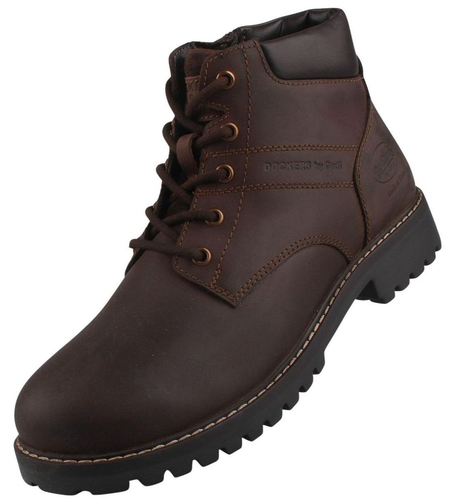 Dockers Herren Leder-Stiefelette Dunkelbraun 57IR002-402320 Image du produit 