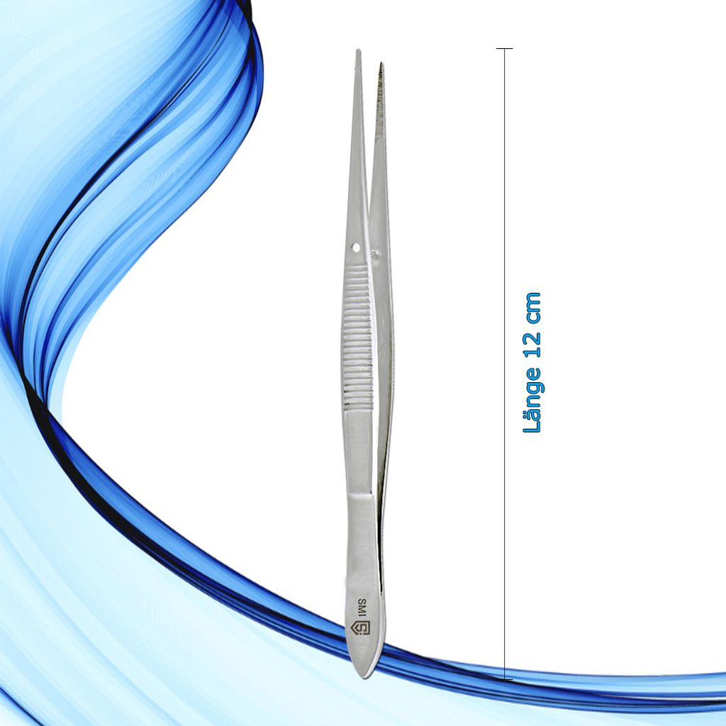 Faude Spitzpinzette Gerade, 12 Cm, Rostfreier Edelstahl – Vielseitig Für Haushalt, Basteln, Beauty & Mehr