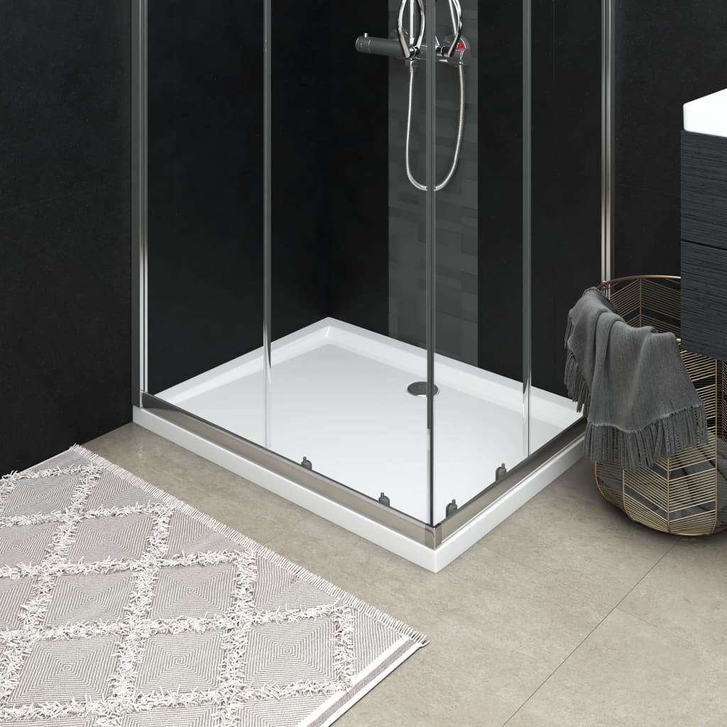 vidaXL Brodzik prysznicowy ABS prostokątny 80x100 cm Zdjęcie produktu 