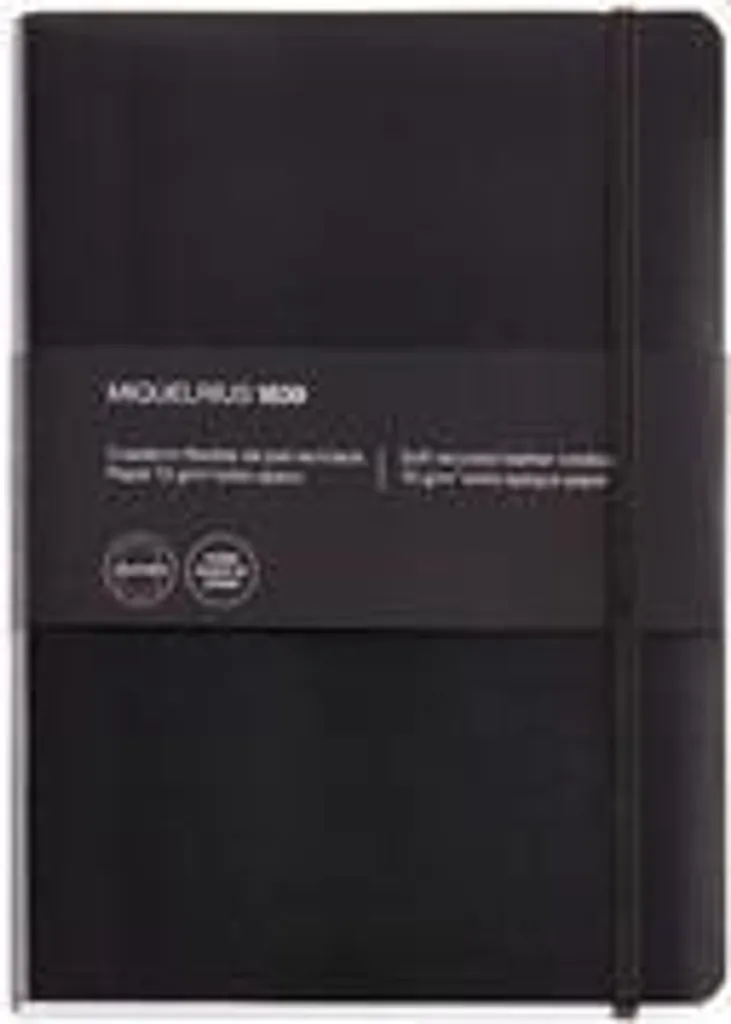 Carnet de Notes Quadrillé 5mm LEATHER1839 Jakob Maul 152X210 Professionnel