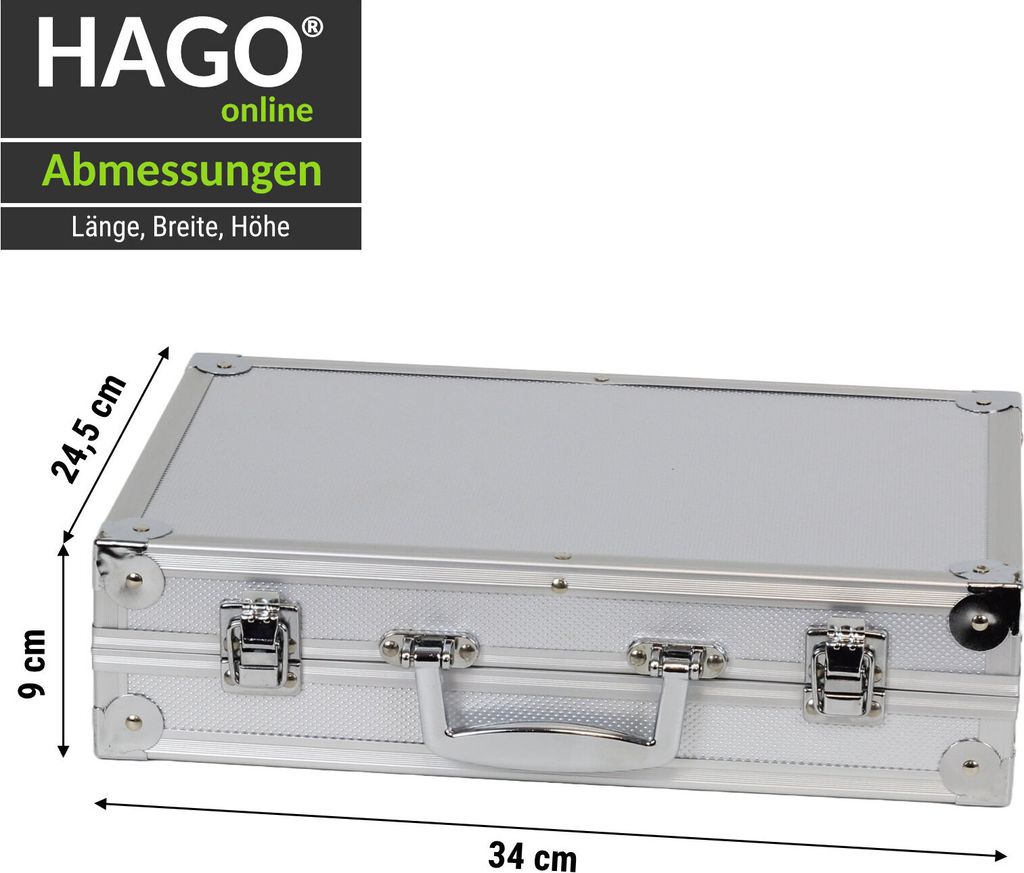 Malset Malerei Set 145-teilig Malkoffer Buntstifte Produktbild 4
